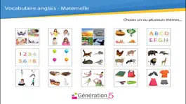 Game screenshot Vocabulaire anglais Maternelle mod apk