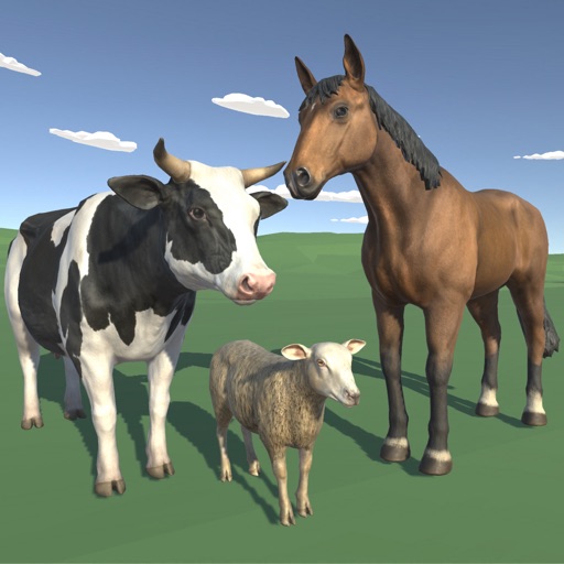 Learn: Farm animals icon