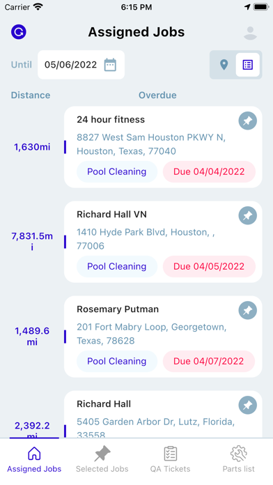 Blue Science Pool App Screenshot 2 - AppWisp.com Blue Science Pool App Screenshot 2 - AppWisp.com