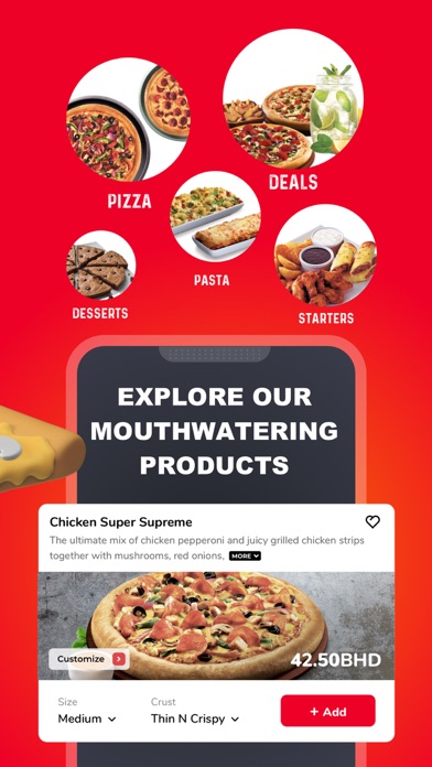 Pizza Hut Bahrain- Order Food Screenshot
