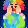 A Clown World icon