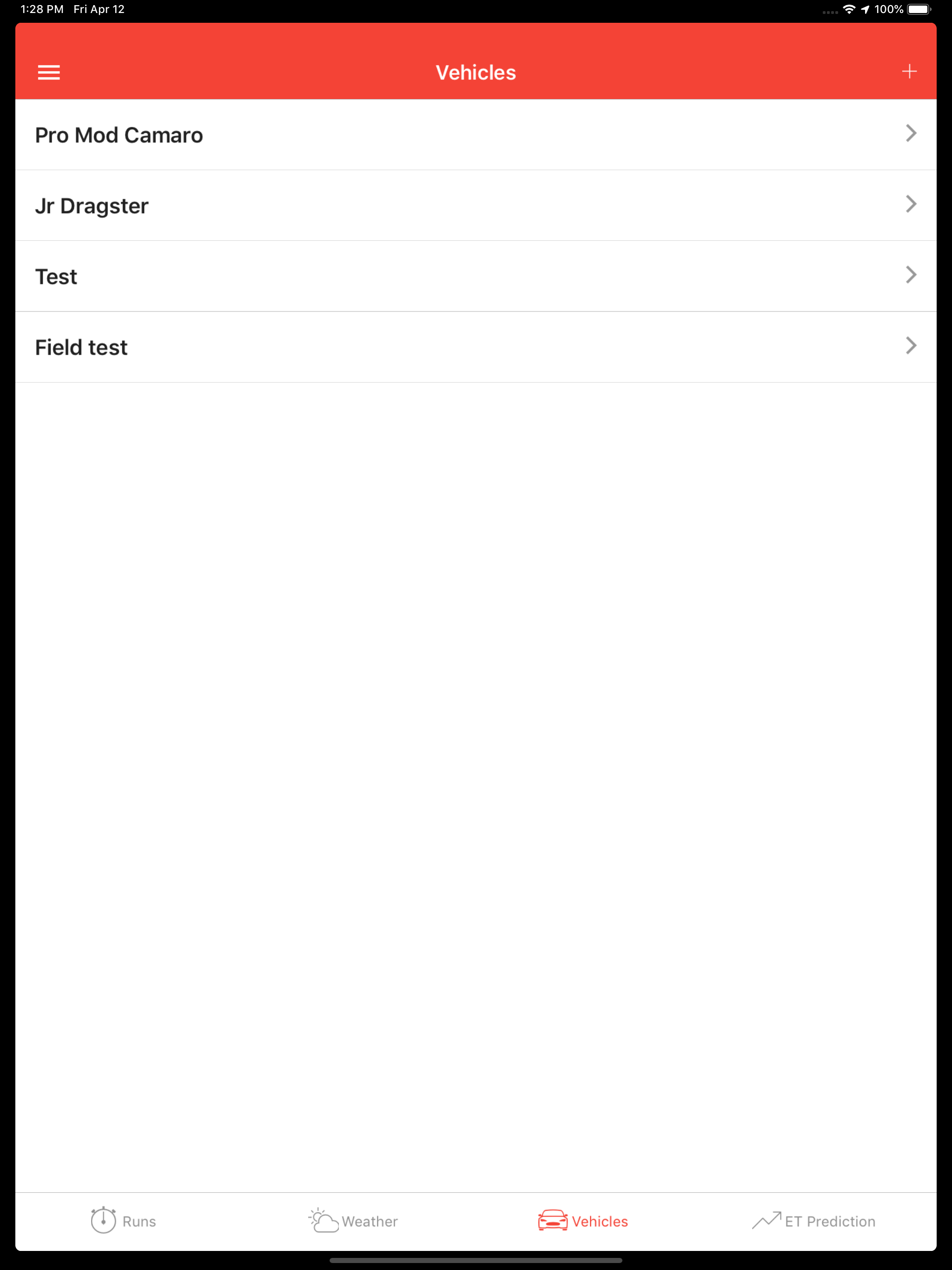 DragTuner Log Book & Weather