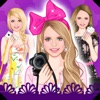 Floral summer dress up game icon