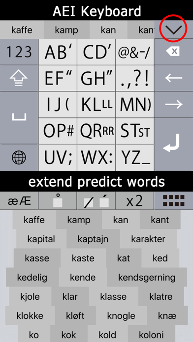 K4us Danish Keyboard Screenshot