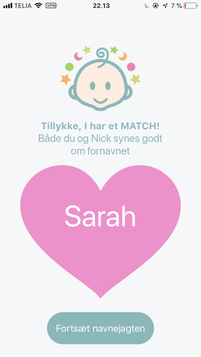 Navngiv - Swipe & Match screenshot