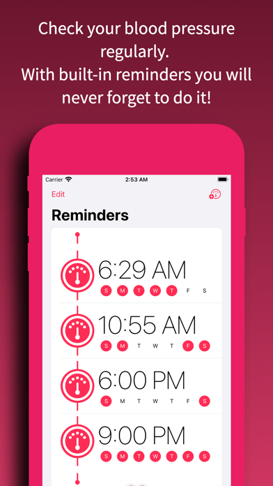 Blood Pressure Pro+ Screenshot