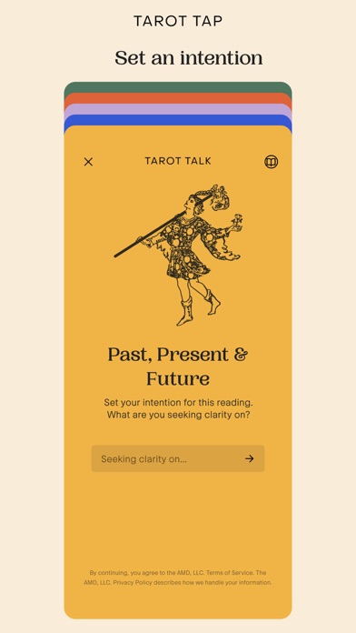 Tarot Tap Screenshot