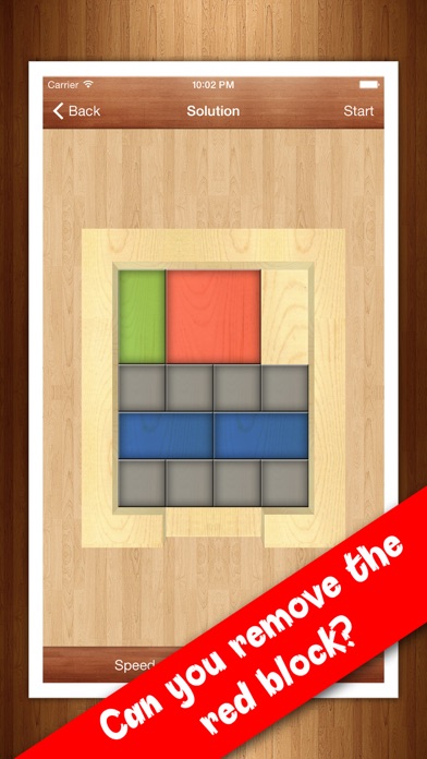 Red Block - Slide block puzzleのおすすめ画像1