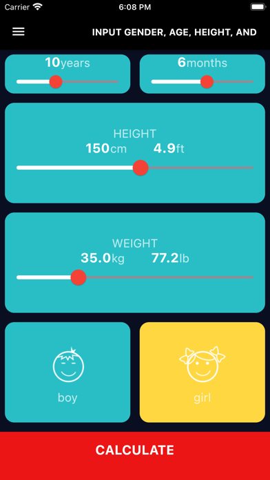 Ideal Weight & BMI Calculatorのおすすめ画像7