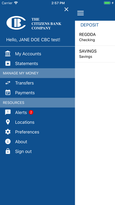 The Citizens Bank - Mobile Screenshot