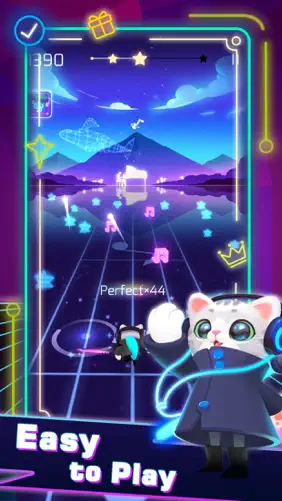 Sonic Cat-Slash the Beats screenshot 1