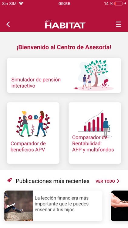 AFP Habitat Chile screenshot-3