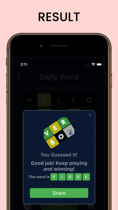Verbo: Wordling Champions 2022 Screenshot