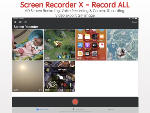 スクリーンレコーダー - RecordXのおすすめ画像1