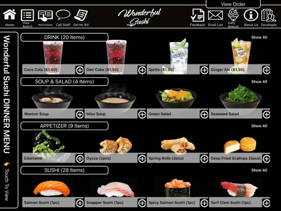 Screenshot #4 pour King's Menu