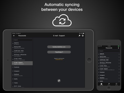 Passwords Cloudのおすすめ画像2