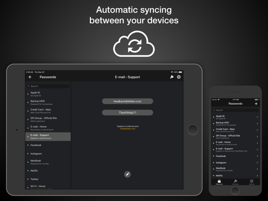 Passwords Cloudのおすすめ画像2