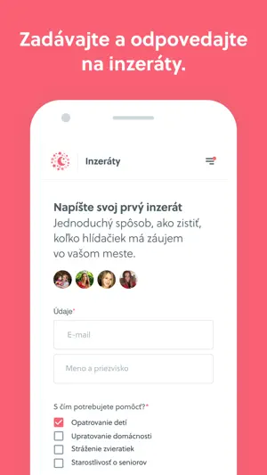 Hlídačky.sk screenshot 3