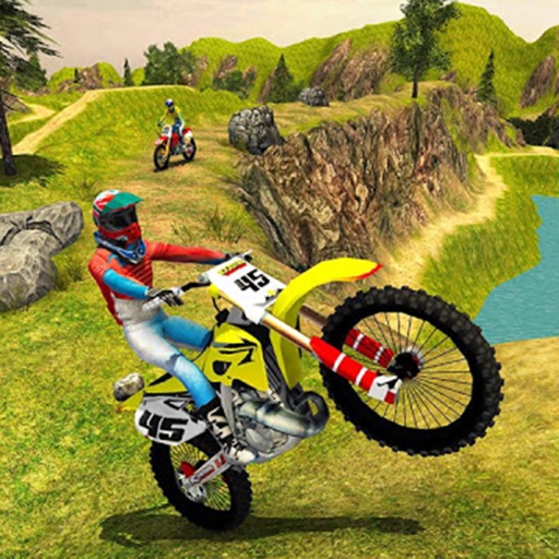 Real Offroad Motocross Bike 3D Icon