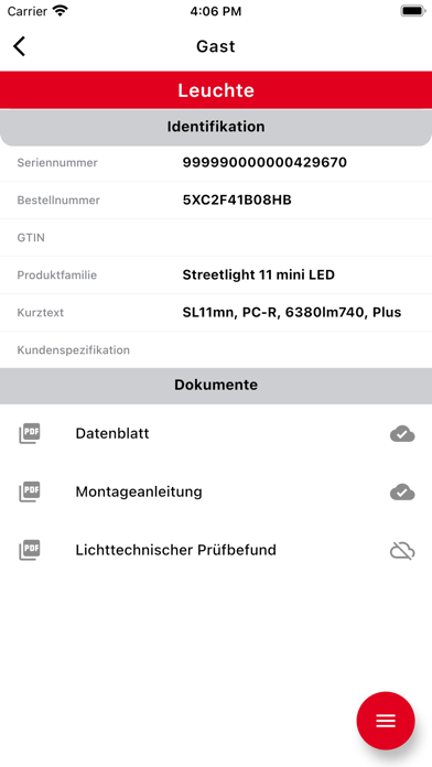 Siteco iQ Screenshot