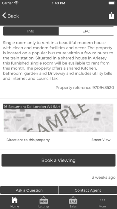 Aroha Properties Screenshot