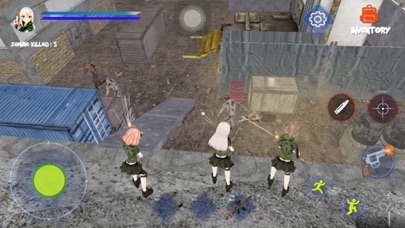 Anime Zombie Hunter Shooter 3D Screenshot