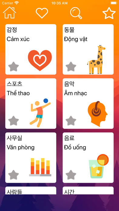 Học Tiếng Hàn Giao Tiếp Topik Screenshot