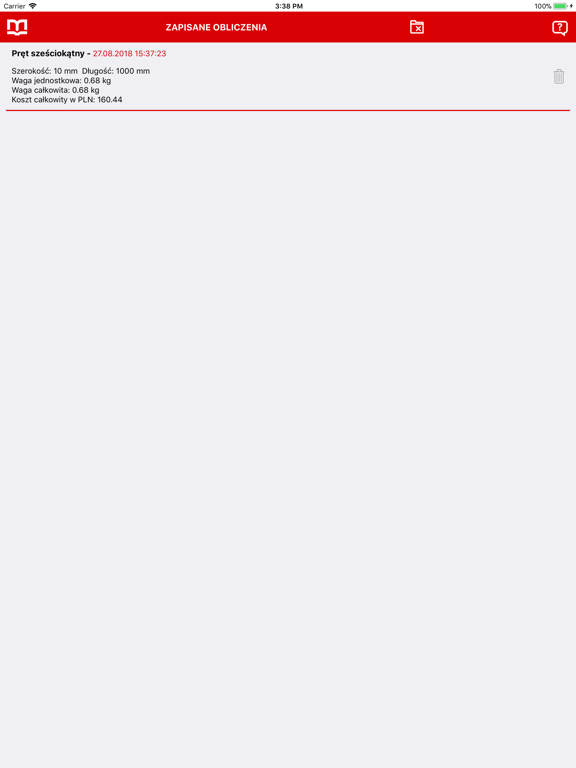 Screenshot #6 pour Kalkulator Wagi Metali