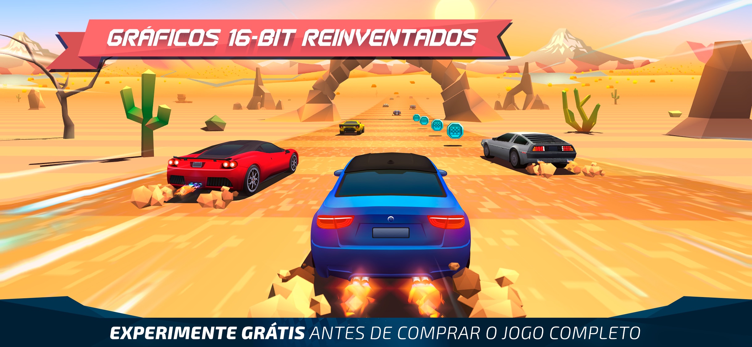 Screenshot do app Horizon Chase