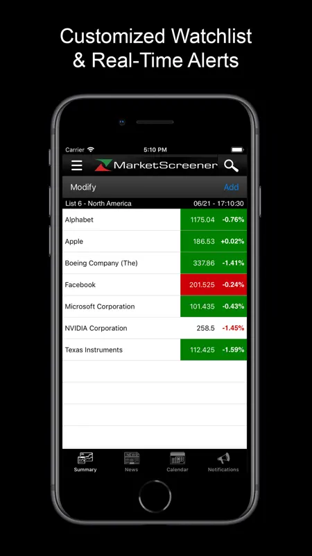 MarketScreener screenshot 5 of 8