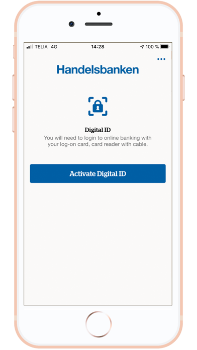 Handelsbanken Digital ID Screenshot