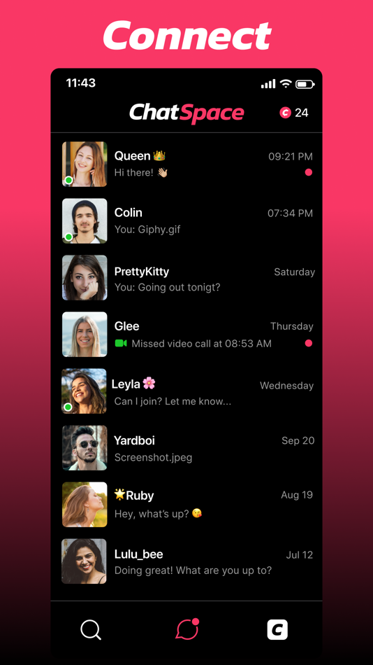 #4. ChatSpace - Chat, Talk & Fun (iOS) 由: Coshi
