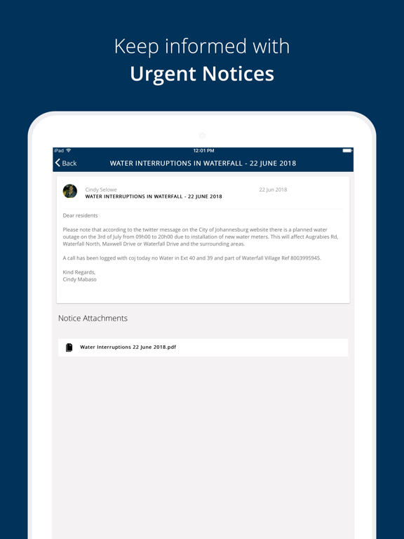 Screenshot #6 pour Waterfall City CommunityPortal