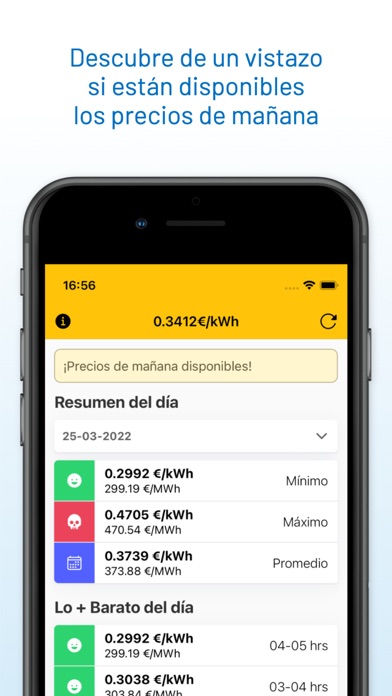 Precio Luz España - ahorraLuz screenshot 4
