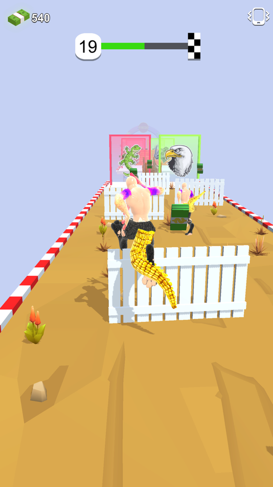 #8. Mutant Run 3D (iOS) Podle: Xiamen Sixcube Information Technology Co., Ltd.
