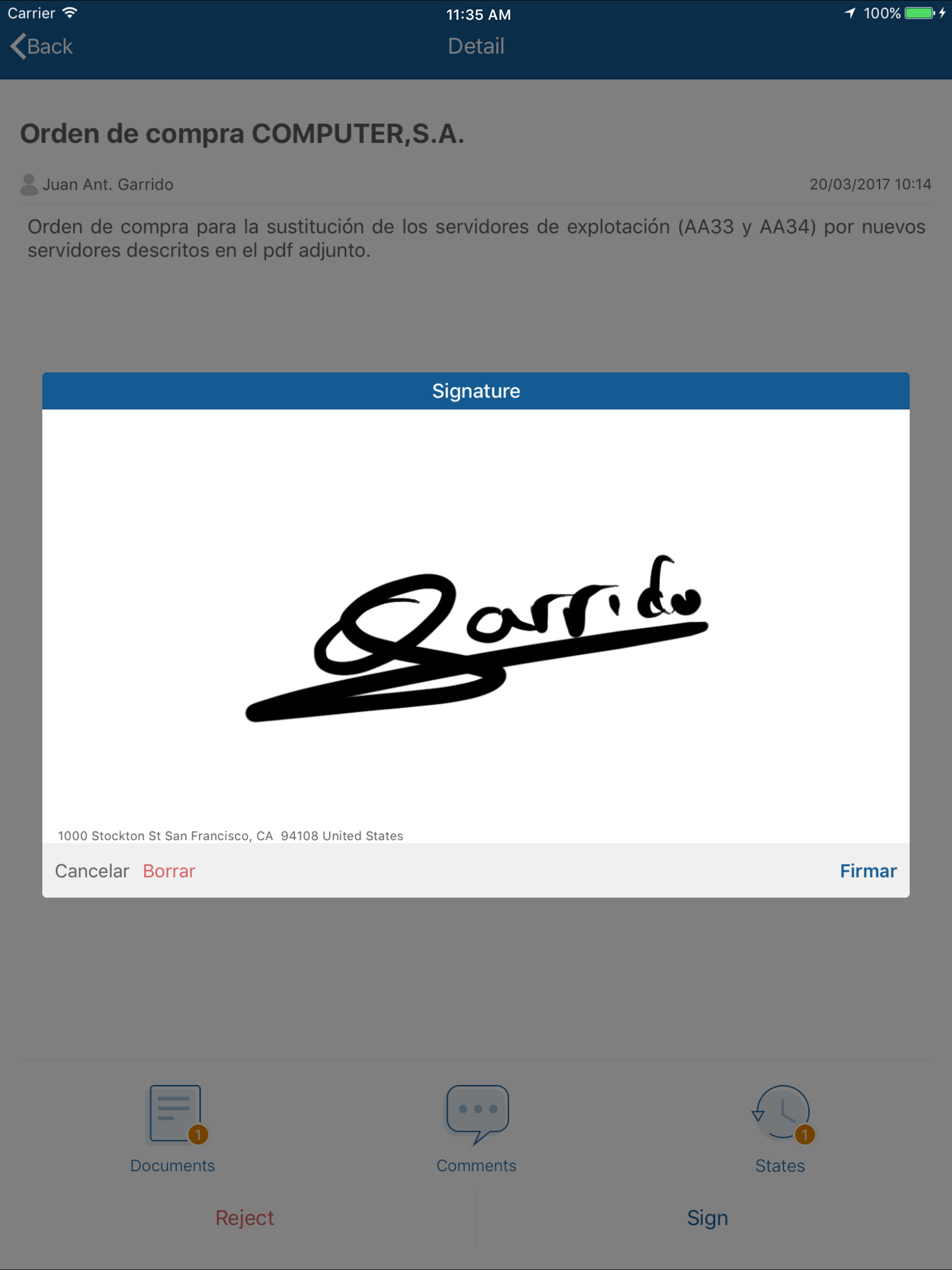 Viafirma inbox