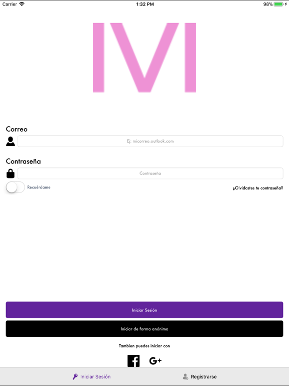 IVI MAKEUP STORE iPad screenshot 1 - Shopping app