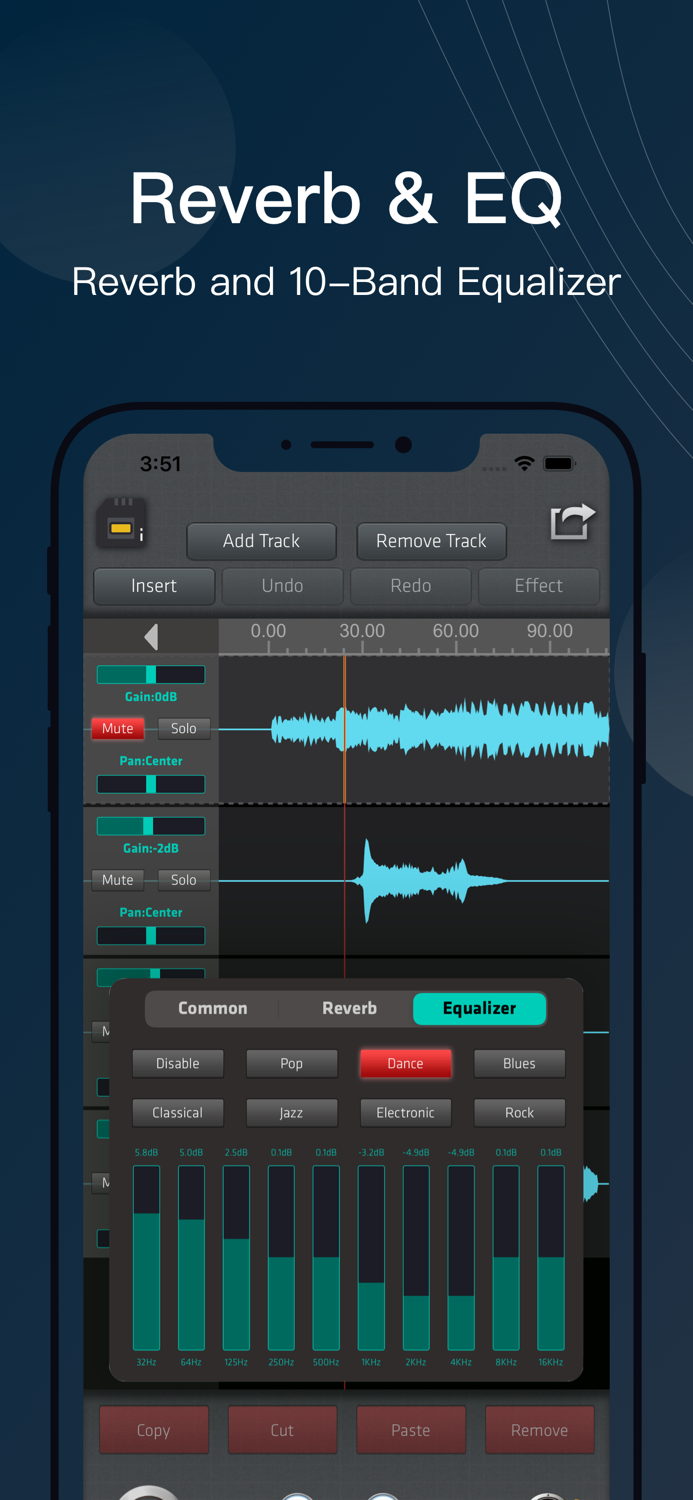 SoundLab Audio Editor and Mixer
