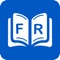 This app includes meaning of word in French, synonyms, antonyms and other advanced features