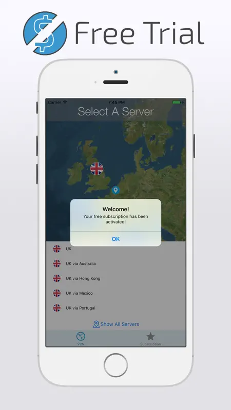 UK VPN: Fast & Secure Internet screenshot 3 of 5