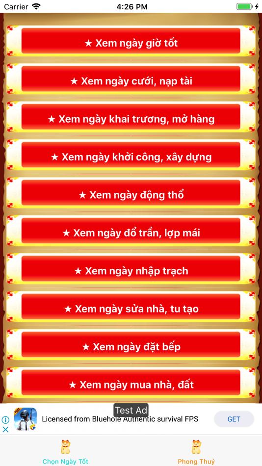 #1. Xem Ngày Tốt Xấu (iOS) 由: Duy Trinh