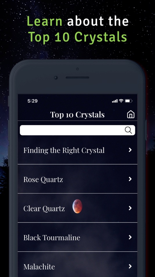 #7. Crystal Guide: Stones, Rocks (iOS) By: Payal Seth
