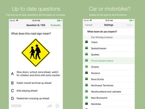 Screenshot #5 pour Canada Driving Theory Test