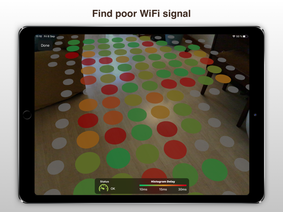 AR WiFi Analyzer iPad app afbeelding 4