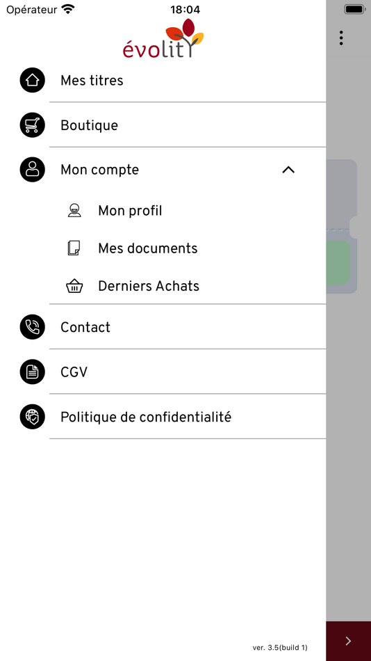 #1. évolitY-Pass (iOS) Podle: Airweb