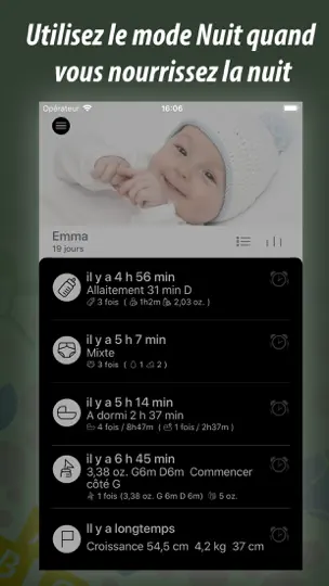 Capture d'écran de Baby Tracker Pro - Bébé Suivi sur iPhone 10