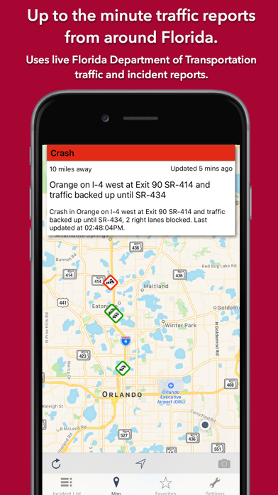 Screenshot #1 pour Florida Roads Traffic