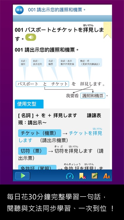 檸檬樹-標準日本語【每日一句】旅行會話篇 screenshot-4