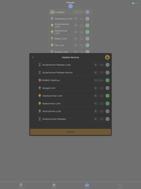 Shelly Home iPad screenshot 2 - Productivity app