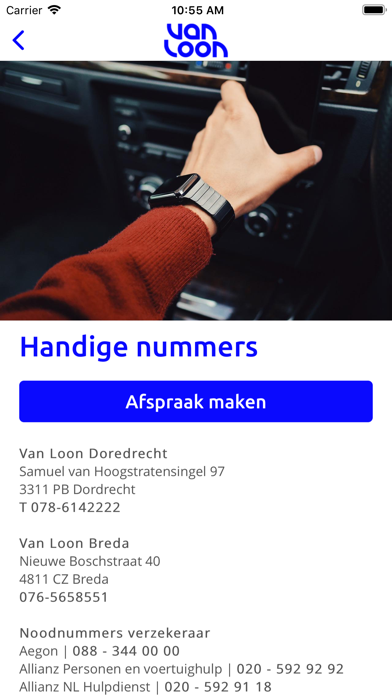 Van Loon Assurantiën Screenshot